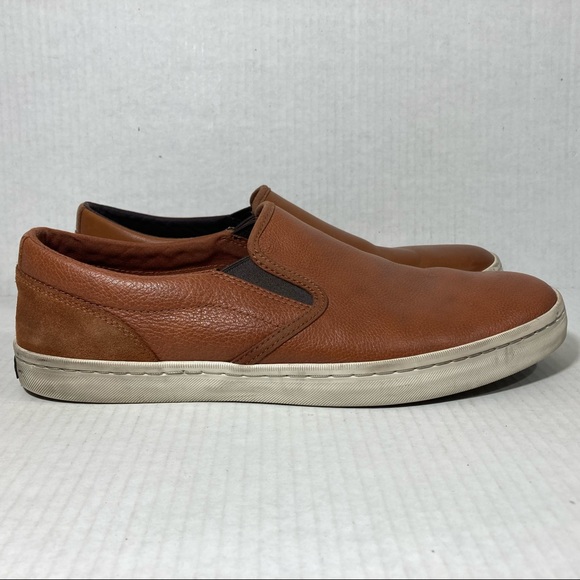 Cole Haan Shoes | Cole Haan Nantucket Deck Mismatched Chic Casual Comfort Slip-On Boat Shoes Sz 11 | Color: Brown/White | Size: 11 | Brandnewdeals's